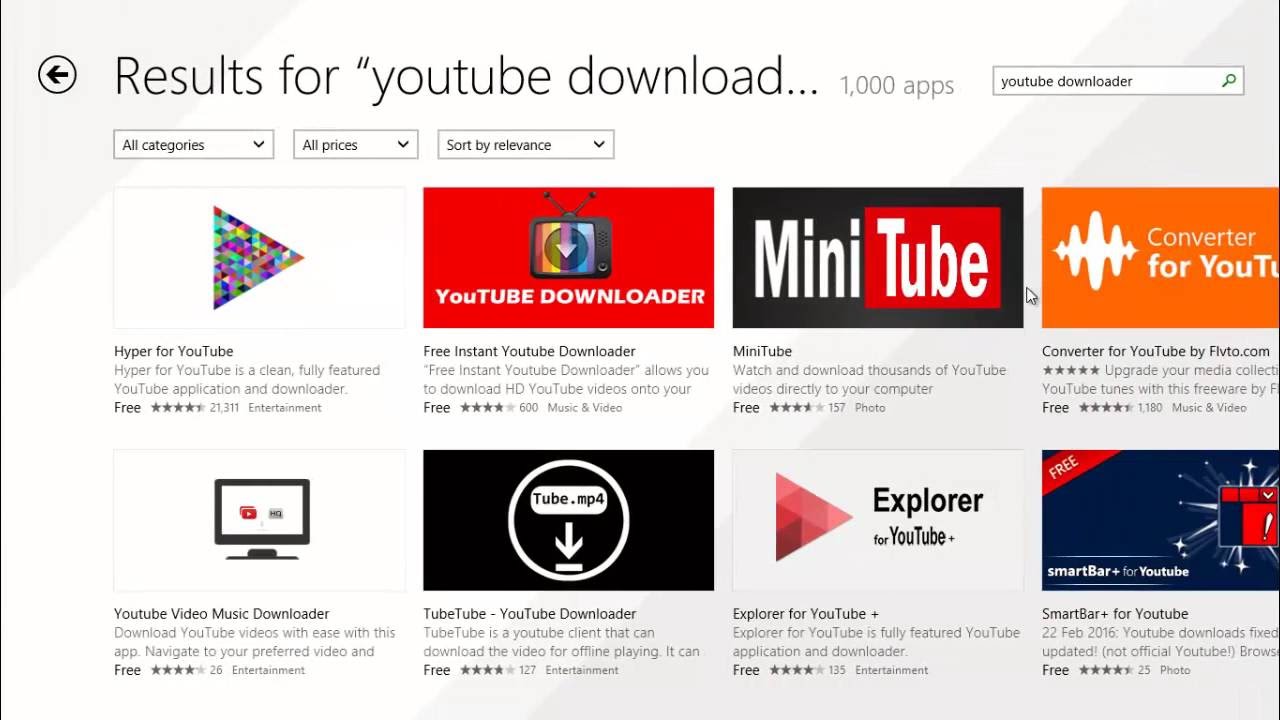 best free youtube downloader app for windows 10